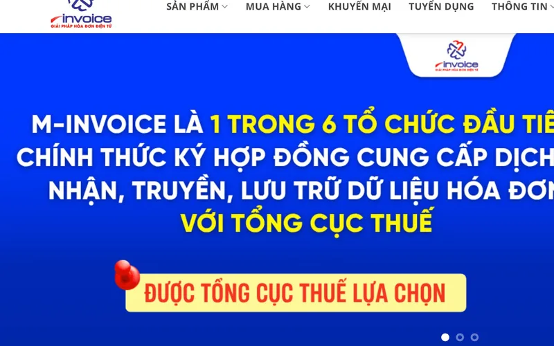 Nền tảng hoá đơn điện tử kết nối hệ thống bán hàng